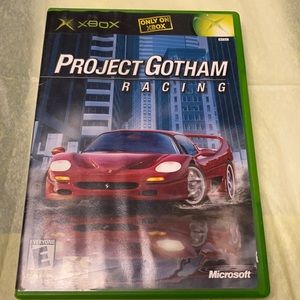 XBOX Project Gotham Racing game